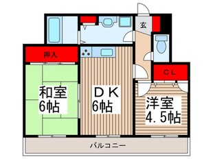 サンカントよのの物件間取画像